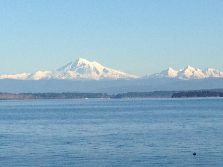 Snowy Mt Baker